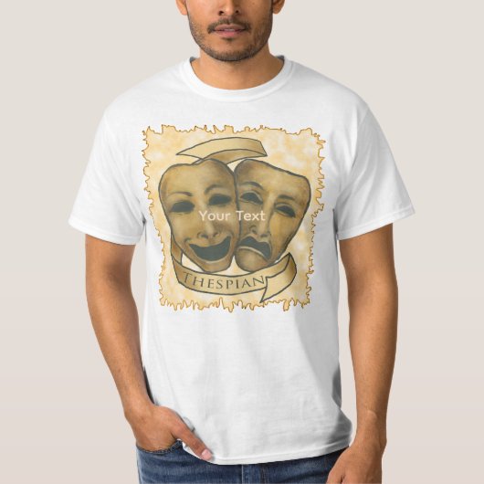 Theaterspeler T-shirt (Voorkant)