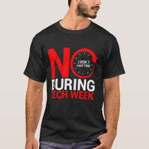 Theatertechnicus Verlichting Crew Stage Crew Theat T-shirt