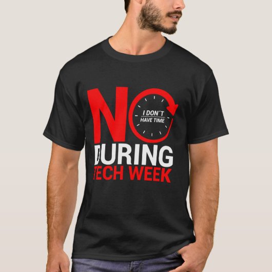 Theatertechnicus Verlichting Crew Stage Crew Theat T-shirt (Voorkant)