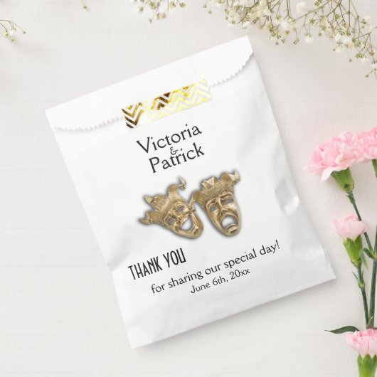 Theaterthema Dank je wel Bedankzakje (Gezegeld)