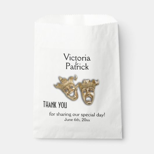 Theaterthema Dank je wel Bedankzakje (Voorkant)