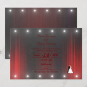 Theatervoorhang Kaart (Voorkant / Achterkant)