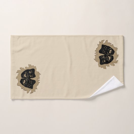 Theathermaskers Bad Handdoek (Handdoek)