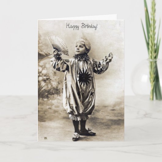 Theatraal van je grootste fan verjaardag Kaart (Voorkant)