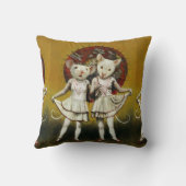  Theatrale Muizen Gooi Kussen (Achterkant)