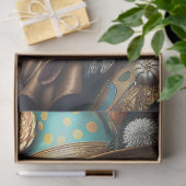 Theatrale Showman Clown Decoupage Tissuepapier (Geschenk)