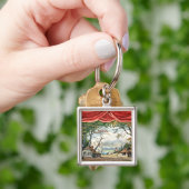 THEATRE BACKDROP DECOR, BALLET RUSES GISELLE CARD SLEUTELHANGER (Hand)