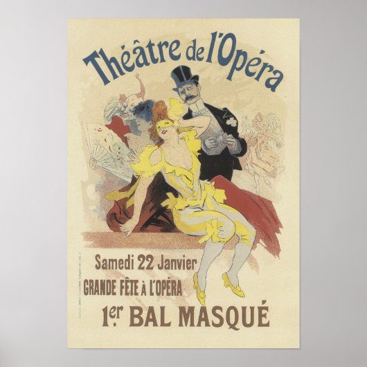 Theatre de l'Opera Poster (Voorkant)