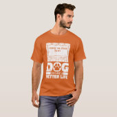 Theatre Dog meisje  T-shirt (Voorkant volledig)