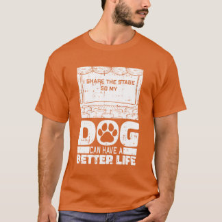 Theatre Dog meisje  T-shirt