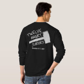 Theatre@First: Twelve Angry Jurors T-shirt (Achterkant volledig)