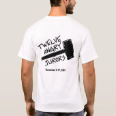 Theatre@First: Twelve Angry Jurors T-shirt (Achterkant)