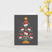 Theatre Masks Drama Actor Actress Christmas Tree X Kaart (Gele Bloem)