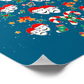 Theatre Masks Drama Actor Actress Christmas Tree X Poster (Hoek)