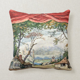 THEATRE STAGE BACKDROP DECOR BALLET GISELLE PILLOW KUSSEN