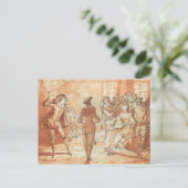 Theatrisch Briefkaart (Staand voorkant)