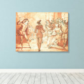 Theatrisch Canvas Afdruk (Insitu (Houten vloer))