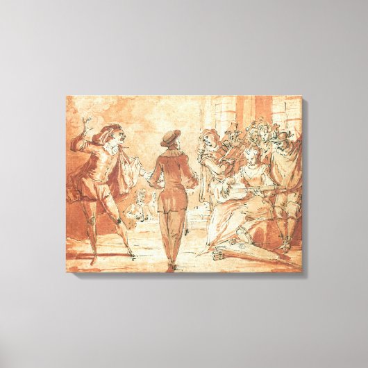 Theatrisch Canvas Afdruk (Voorkant)