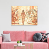 Theatrisch Canvas Afdruk (Insitu (Woonkamer))