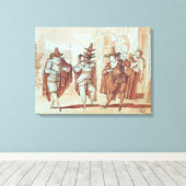 Theatrisch Canvas Afdruk (Insitu (Houten vloer))