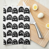 Theatrisch keukenhanddoek (Quarter Fold)