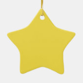 Theatrisch lichtsignaal: "Laat er licht zijn" Keramisch Ornament (Achterkant)