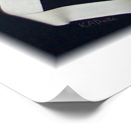 Theatrisch masker poster (Hoek)