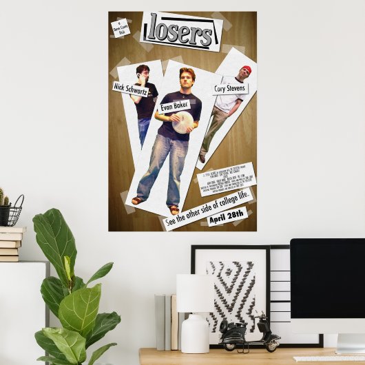 Theatrisch Poster (Thuiskantoor)