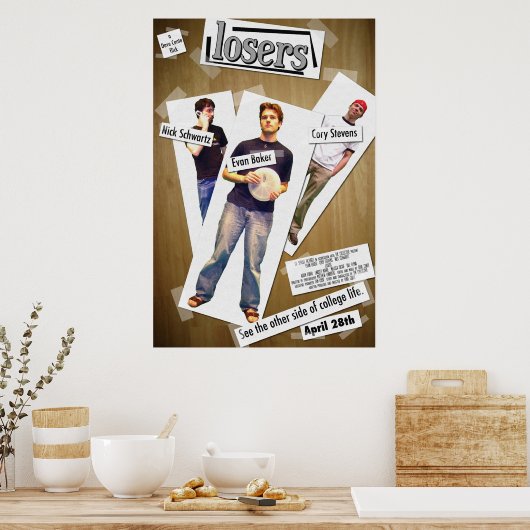 Theatrisch Poster (Keuken)