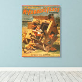 Theatrisch Poster van McFadden Canvas Afdruk (Insitu (Houten vloer))
