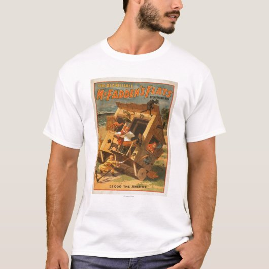 Theatrisch Poster van McFadden T-shirt (Voorkant)
