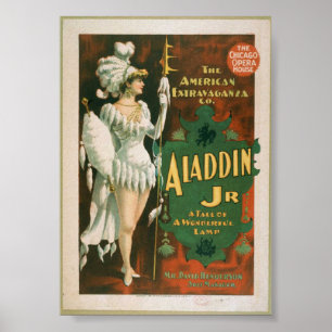 Theatrisch spel poster
