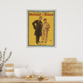 theatrische komedie Murray & Mack Poster (Keuken)