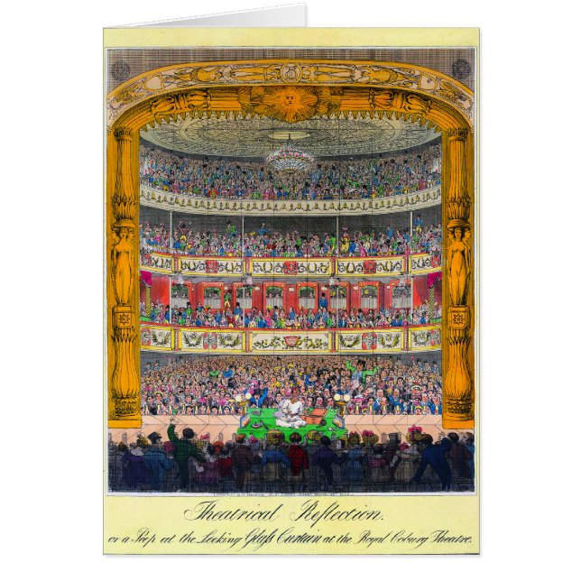 "Theatrische reflectie" (Voorkant)