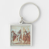 Theatrische scène sleutelhanger (Voorkant)