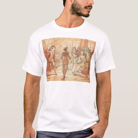 Theatrische scène t-shirt (Voorkant)