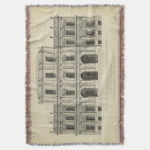 Theatrische stijlgevel van Colen Campbell Deken (Voorkant Verticaal)