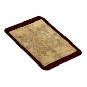 Theatrum Chemicum: 1652 Alchemy Illustration Magneet (Rechterzijde)