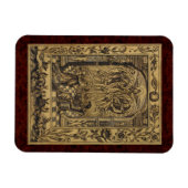 Theatrum Chemicum: 1652 Alchemy Illustration Magneet (Horizontaal)