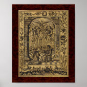 Theatrum Chemicum: 1652 Alchemy Illustration Poster (Voorkant)