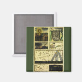 Theatrum Cometicum Kometen van Stanislaw Lubieniec Magneet (Voorkant / Achterkant)