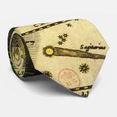 Theatrum Cometicum Kometen van Stanislaw Lubieniec Stropdas (Opgerold)