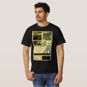 Theatrum Cometicum Kometen van Stanislaw Lubieniec T-shirt (Voorkant volledig)