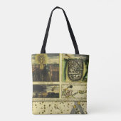 Theatrum Cometicum Kometen van Stanislaw Lubieniec Tote Bag (Achterkant)