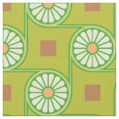 Thebes Green Stof (Close Up)