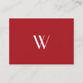 TheColorWheel Indian Red Chubby Visitekaartje (Achterkant)