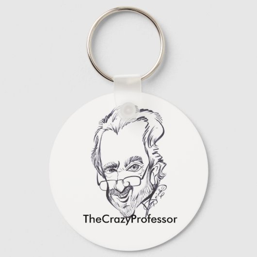 TheCrazyProfessor sleutelhanger (Voorkant)