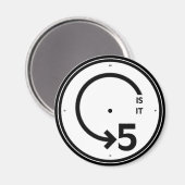 "theCUBICLE" Is Het 5 Magnet (Voorkant / Achterkant)