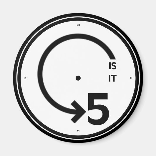 "theCUBICLE" Is Het 5 Magnet (Voorkant)