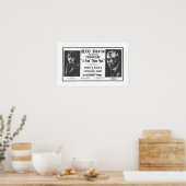 Theda Bara 1916 film en poster (Keuken)